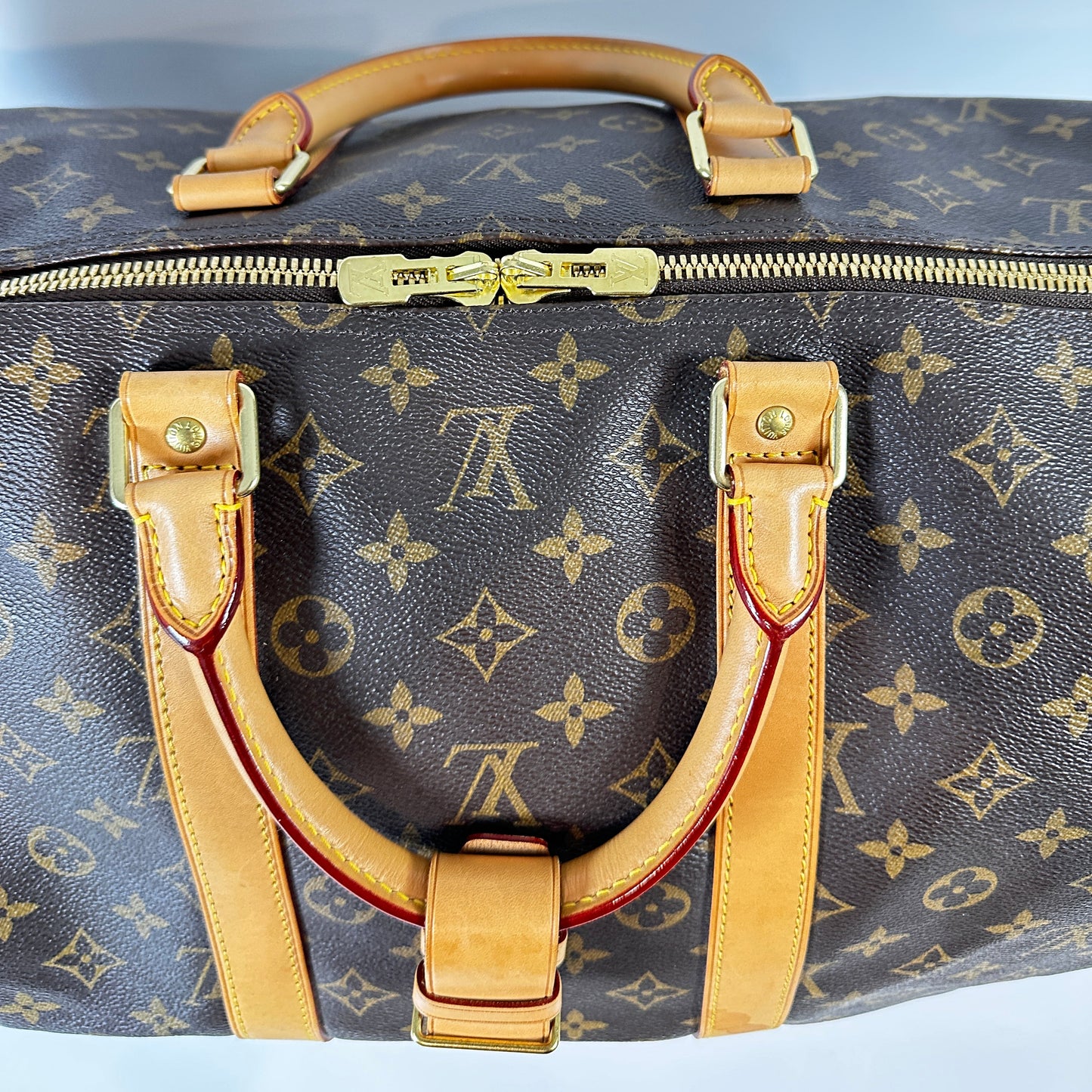 Pre-owned LOUIS VUITTON Keepall 55 with lock and key_ 276
