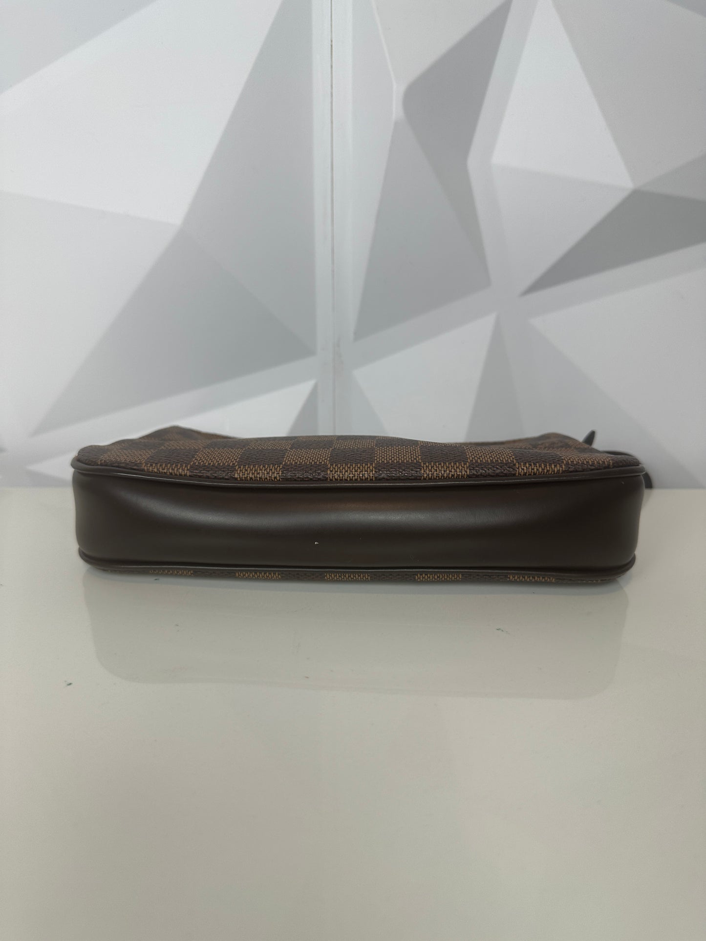 Pre-owned LOUIS VUITTON Navona Damier Ebene pochette