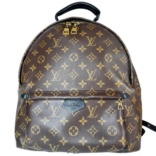PRE-OWNED LOUIS VUITTON Palm Springs Backpack Monogram MM _310