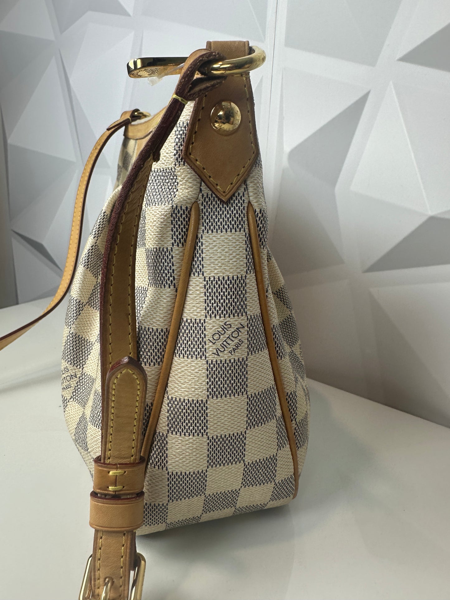 Pre-owned LOUIS VUITTON Syracuse PM Damier Azur Canvas