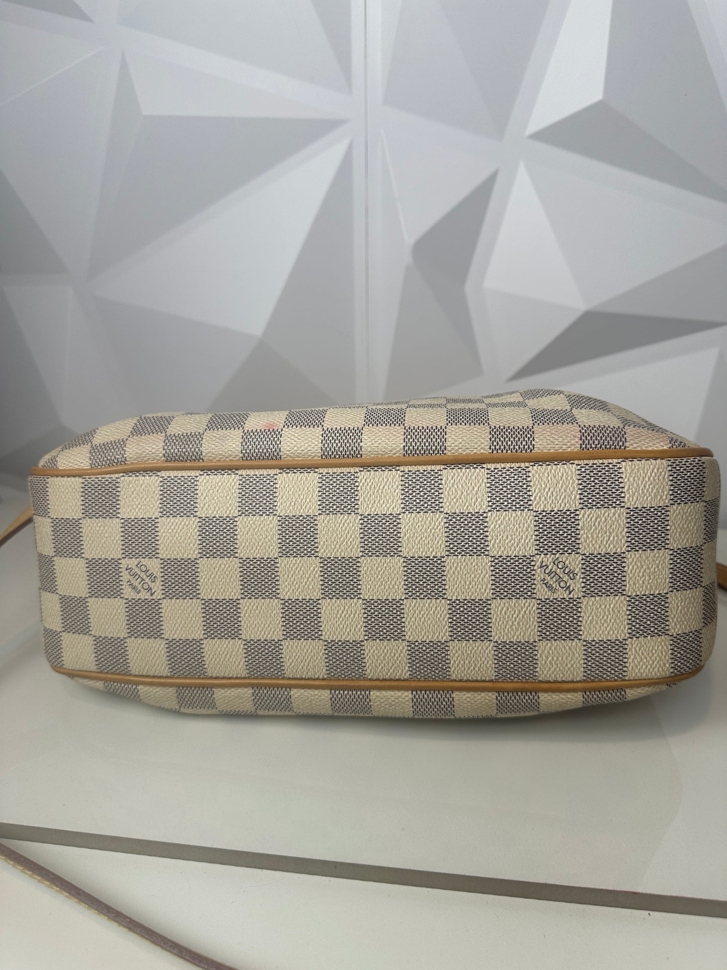Pre-owned LOUIS VUITTON Syracuse PM Damier Azur Canvas