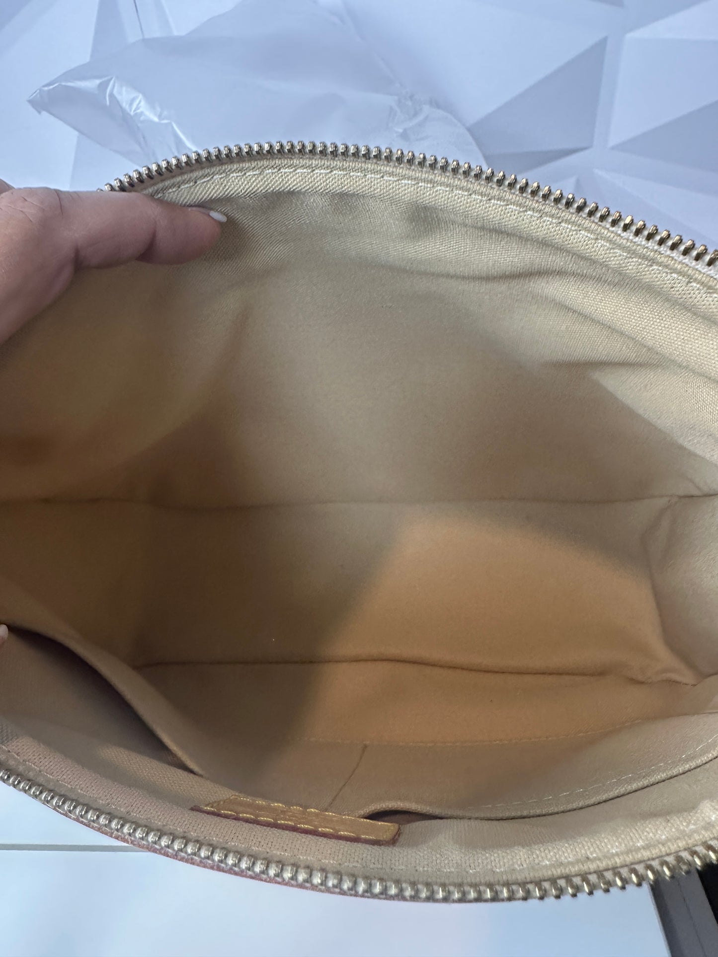 Pre-owned LOUIS VUITTON Syracuse PM Damier Azur Canvas
