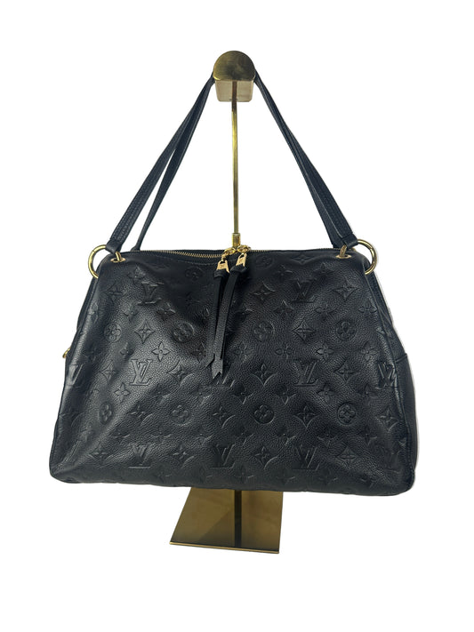 Pre owned LOUIS VUITTON Ponthieu Monogram Empreinte PM Noir Black