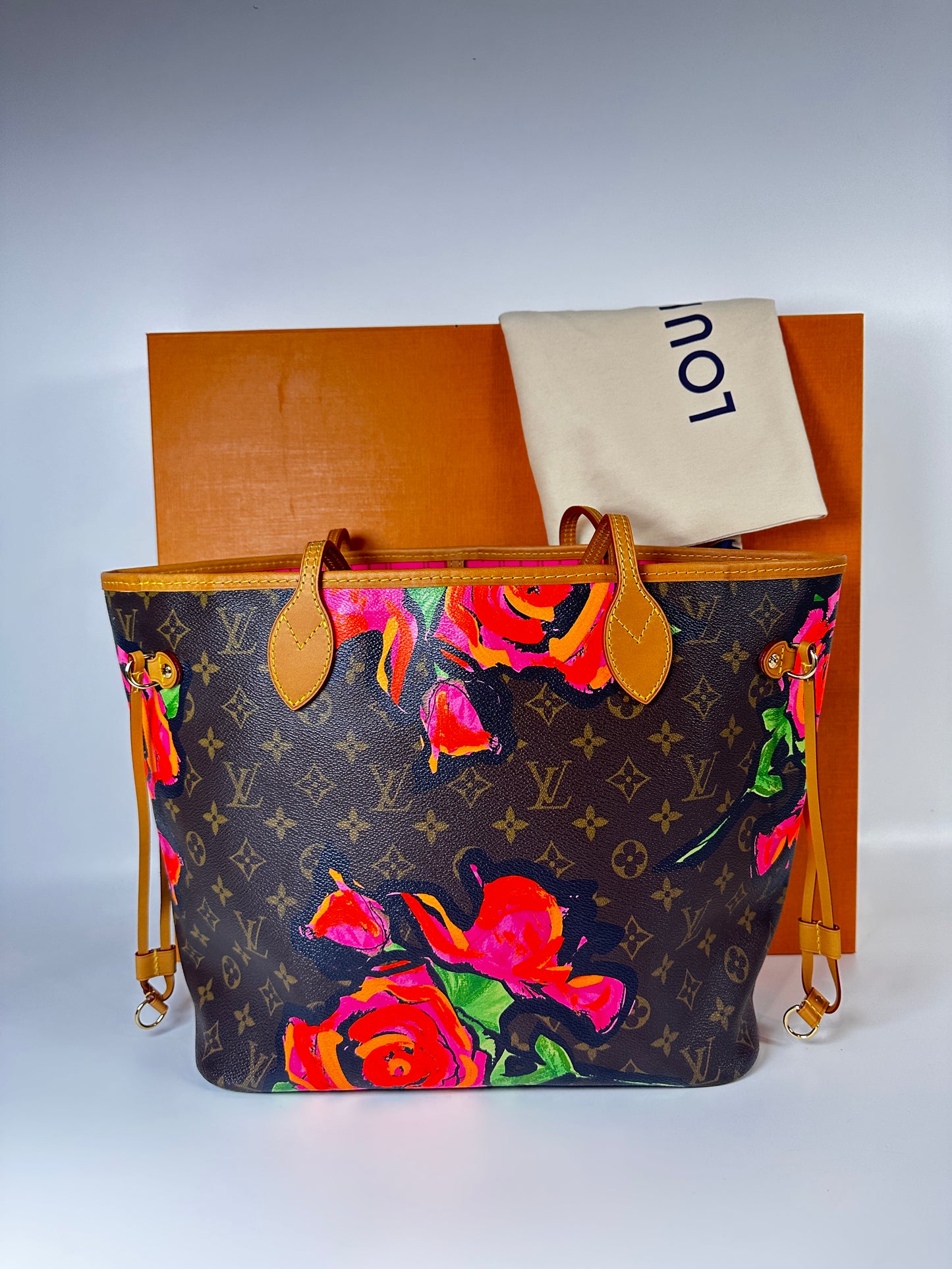 Pre-owned LOUIS VUITTON Neverfull MM Monogram Rose_ 211