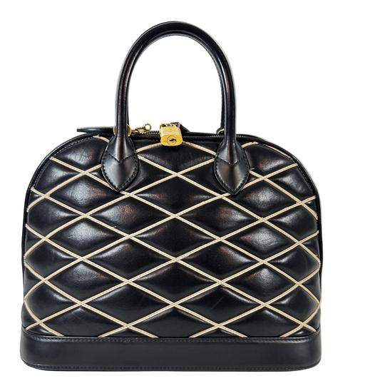 PRE-OWNED LOUIS VUITTON Alma PM Malletage Lambskin leather