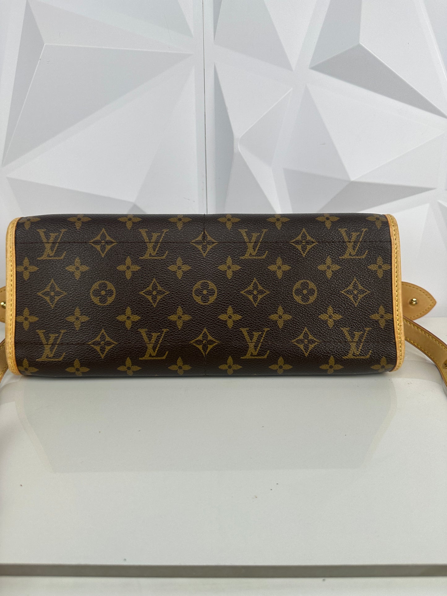 Pre-owned LOUIS VUITTON Popincourt Monogram Canvas with Strap and Dust Bag