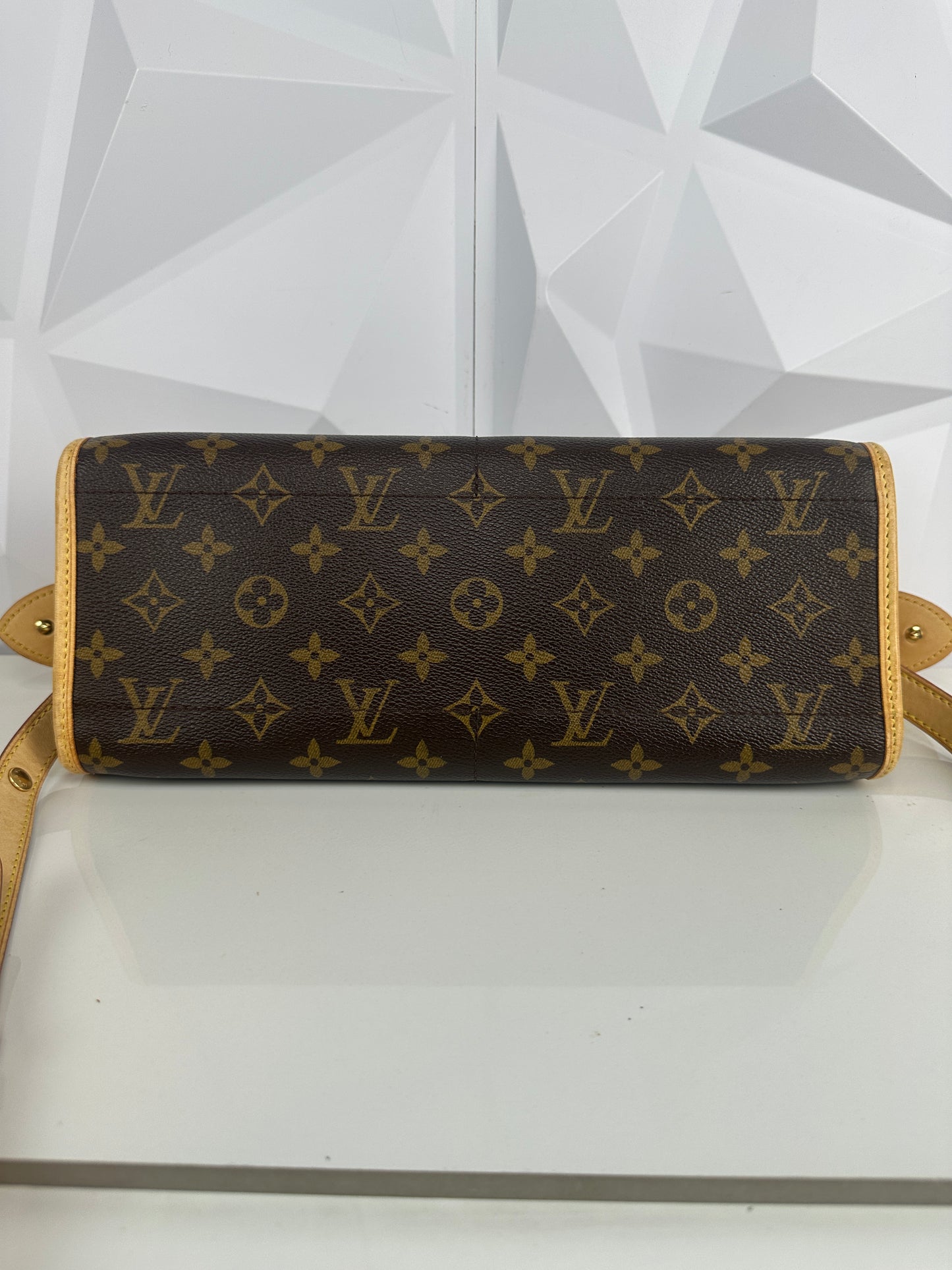 Pre-owned LOUIS VUITTON Popincourt Monogram Canvas with Strap and Dust Bag