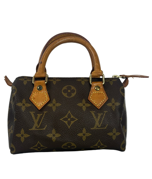 Pre-owned LOUIS VUITTON Nano Speedy in Monogram Canvas
