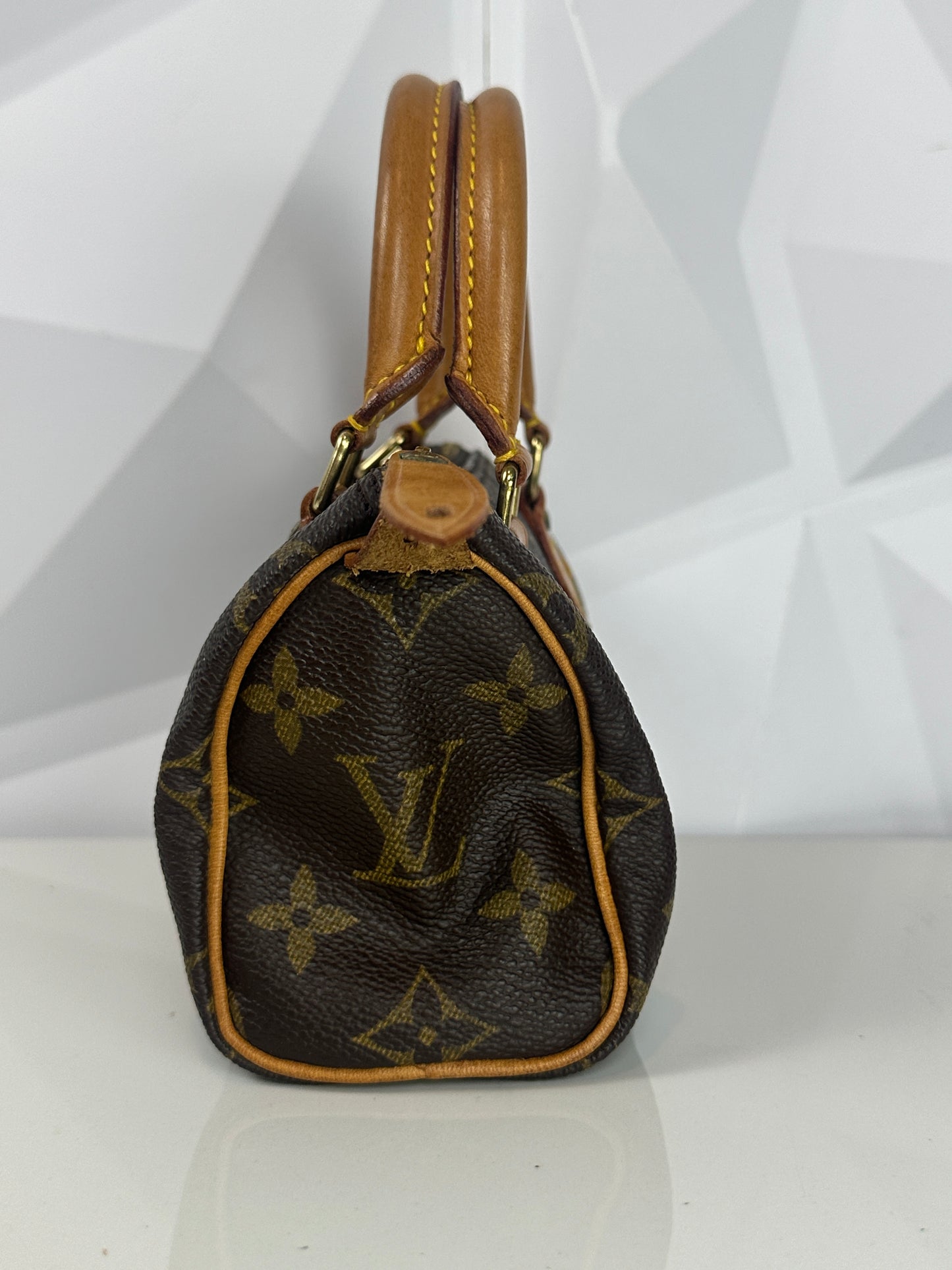 Pre-owned LOUIS VUITTON Nano Speedy in Monogram Canvas