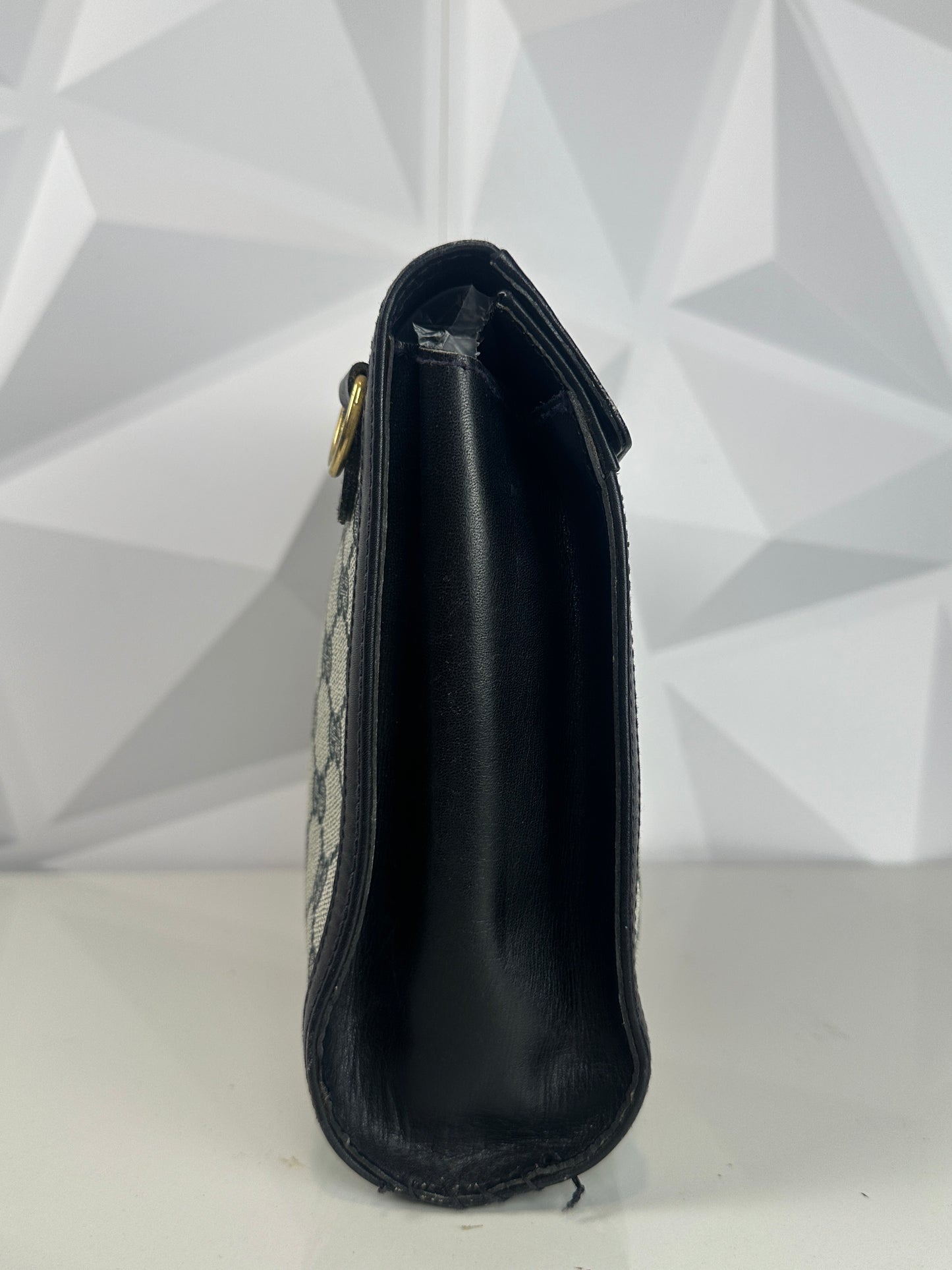 Pre-owned GUCCI GG Supreme Sherry Line _181-1