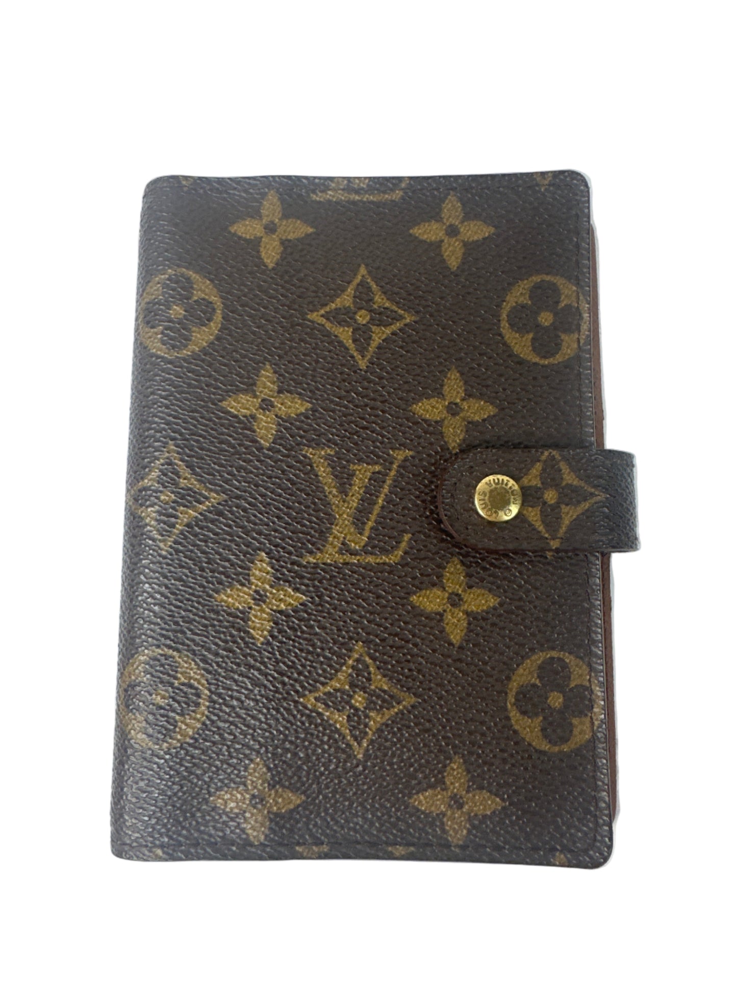Pre-owned LOUIS VUITTON Agenda Small Ring Cover Monogram Canvas _187-2