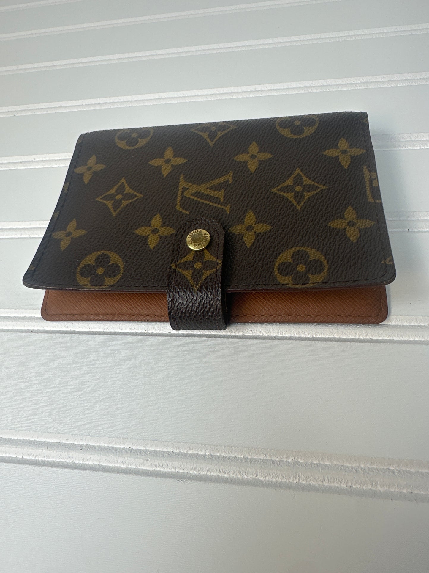Pre-owned LOUIS VUITTON Agenda Small Ring Cover Monogram Canvas _187-2