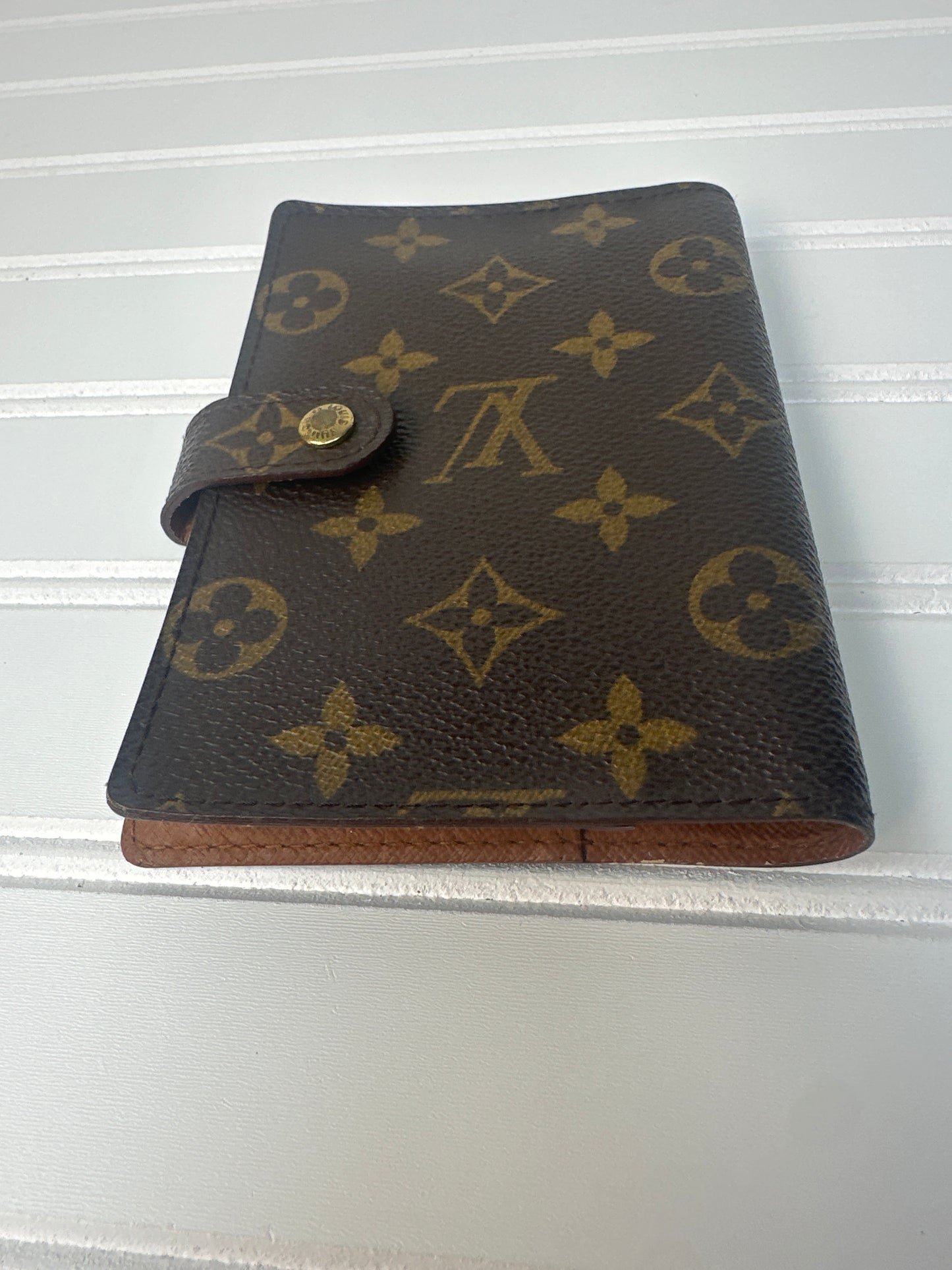 Pre-owned LOUIS VUITTON Agenda Small Ring Cover Monogram Canvas _187-2