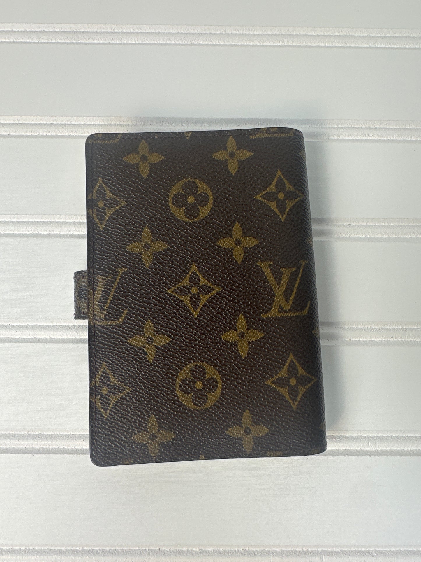Pre-owned LOUIS VUITTON Agenda Small Ring Cover Monogram Canvas _187-3