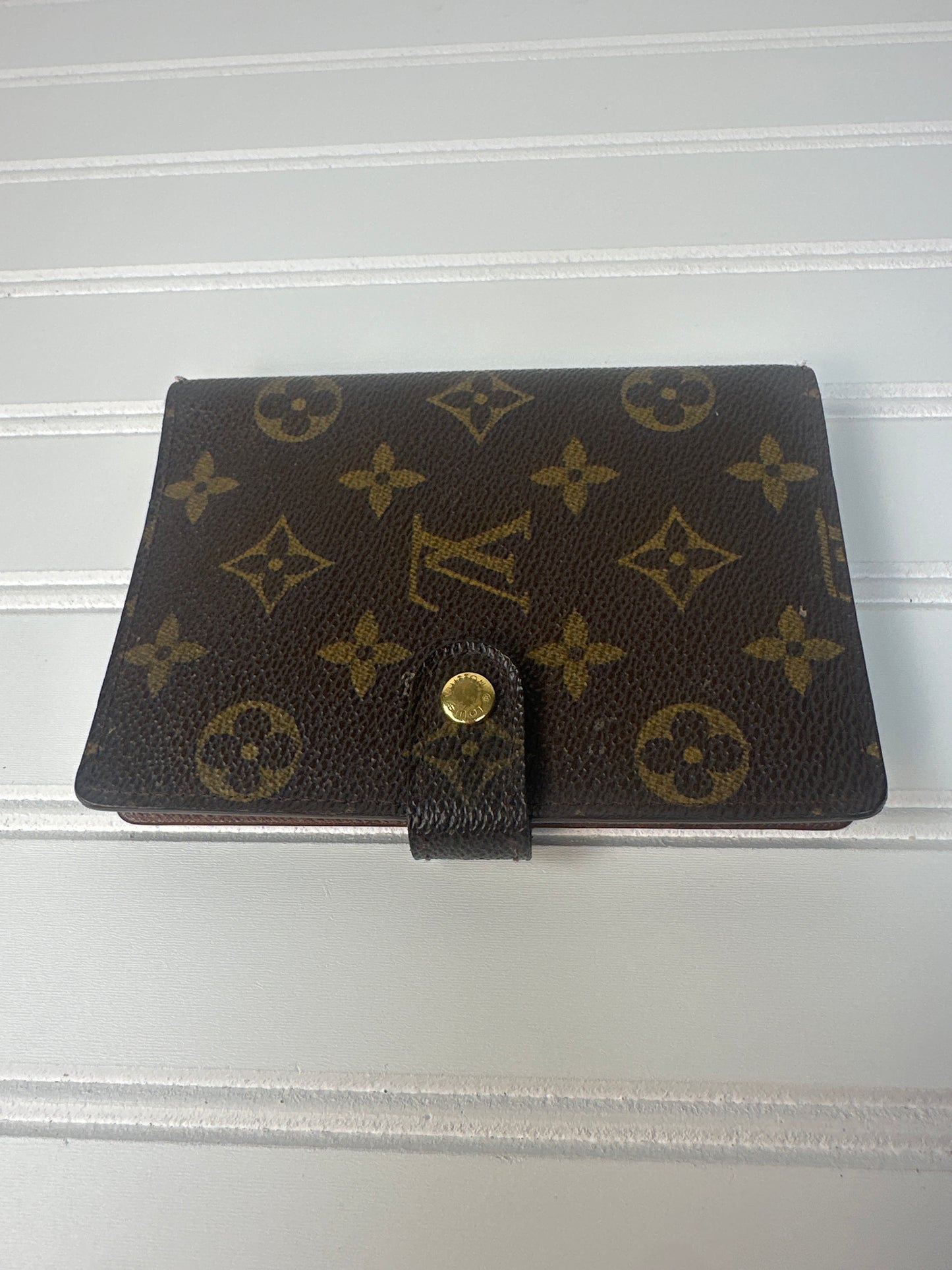 Pre-owned LOUIS VUITTON Agenda Small Ring Cover Monogram Canvas _187-3