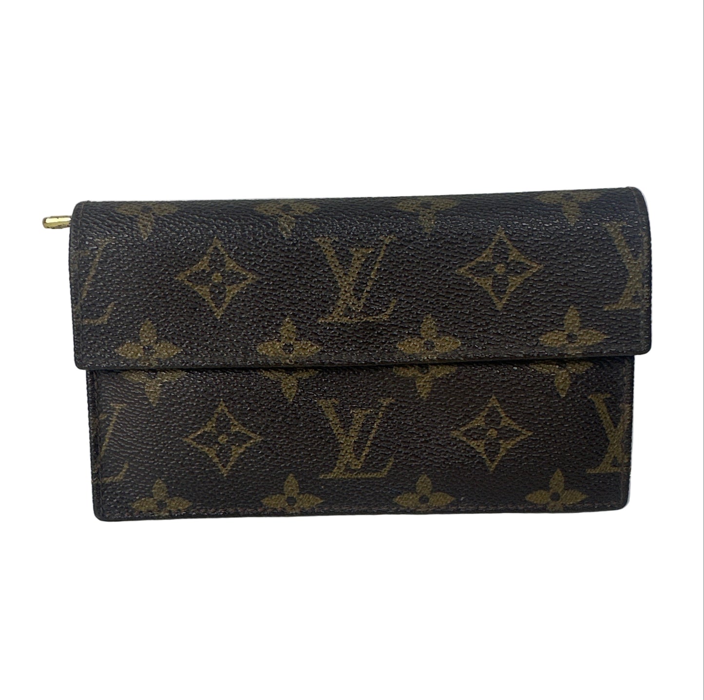 Pre-owned LOUIS VUITTON Zipper Monogram Bi-fold Wallet _188-4