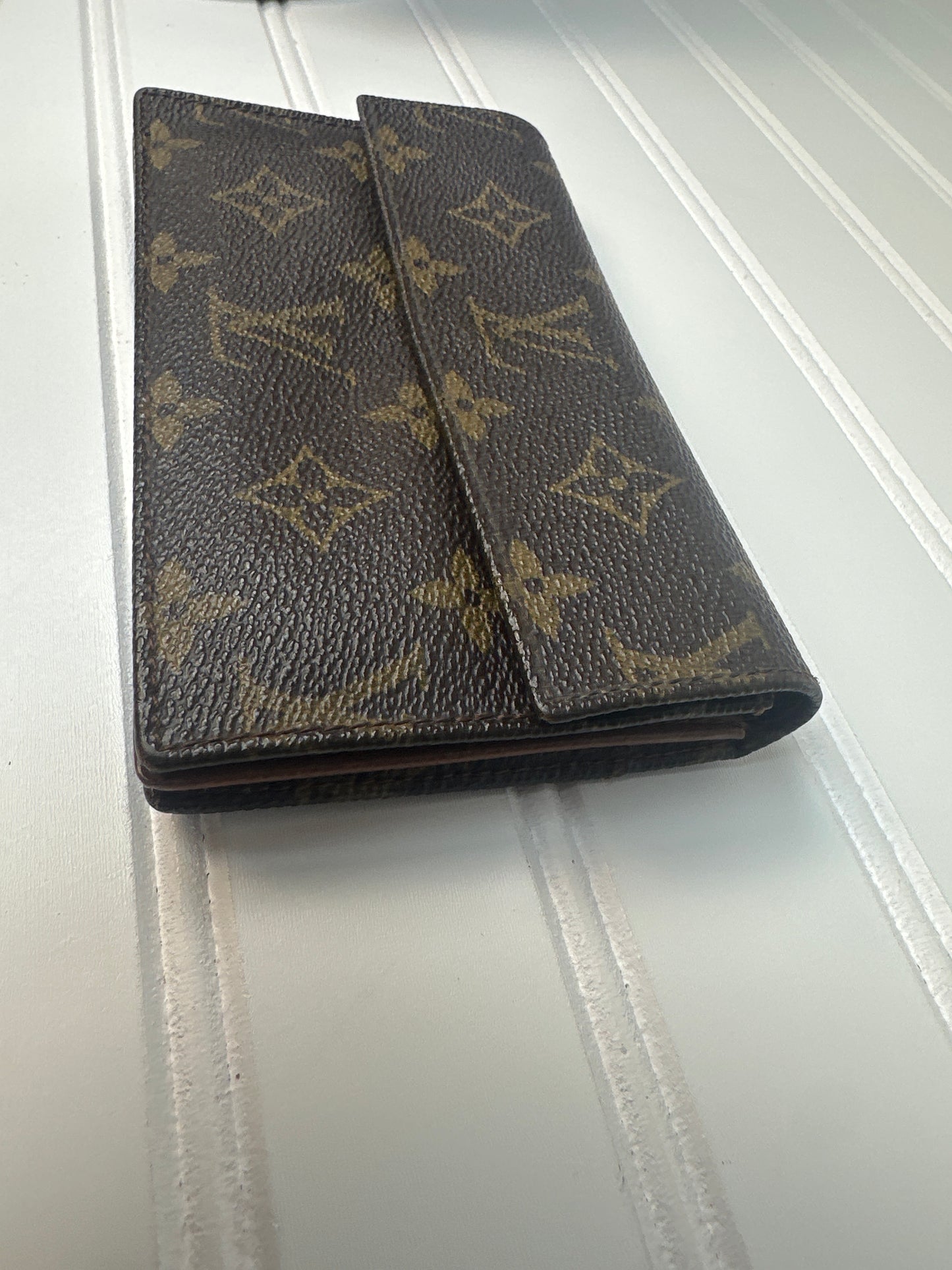 Pre-owned LOUIS VUITTON Zipper Monogram Bi-fold Wallet _188-4