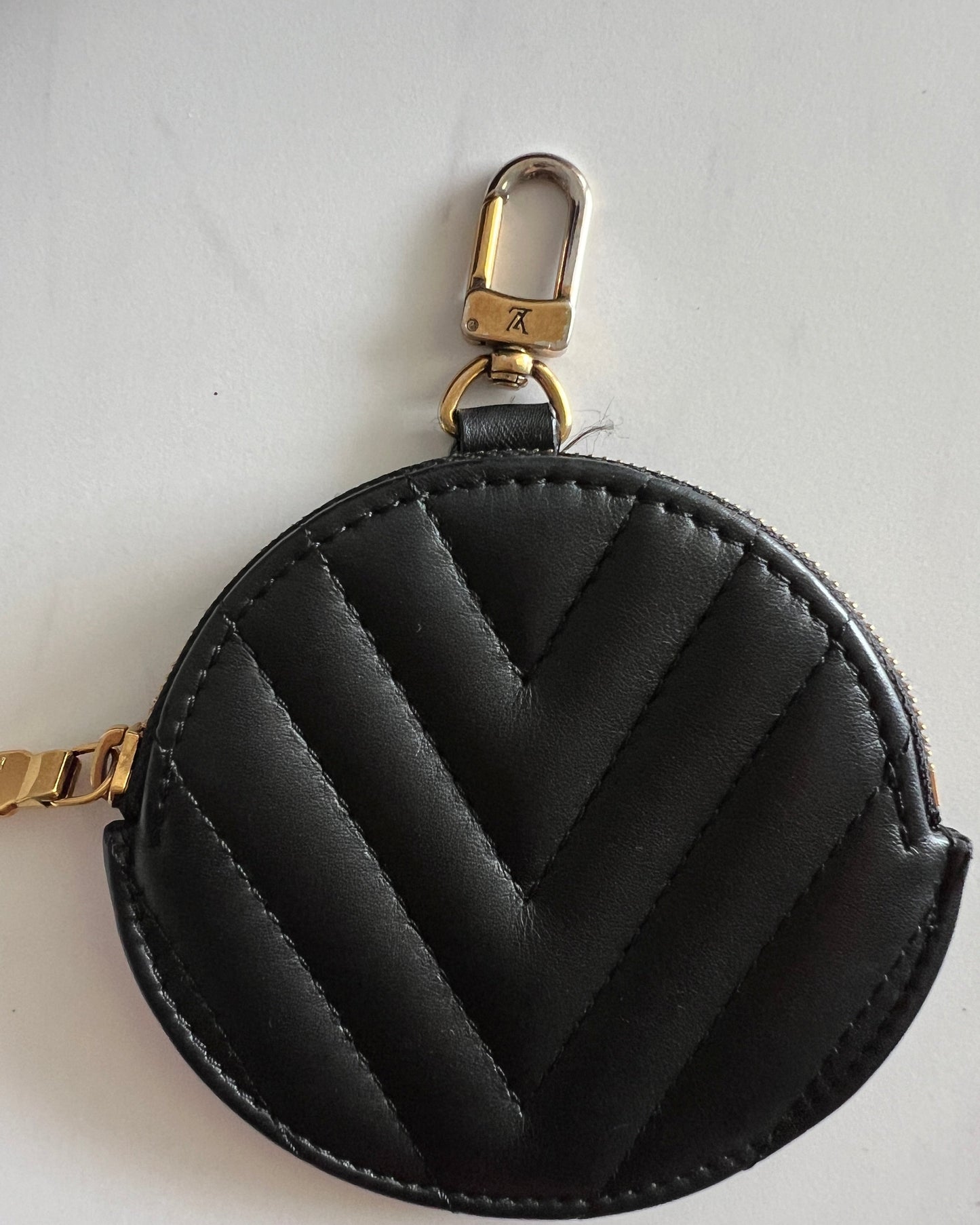 Pre-owned LOUIS VUITTON New Wave Multipochette black leather_ 275
