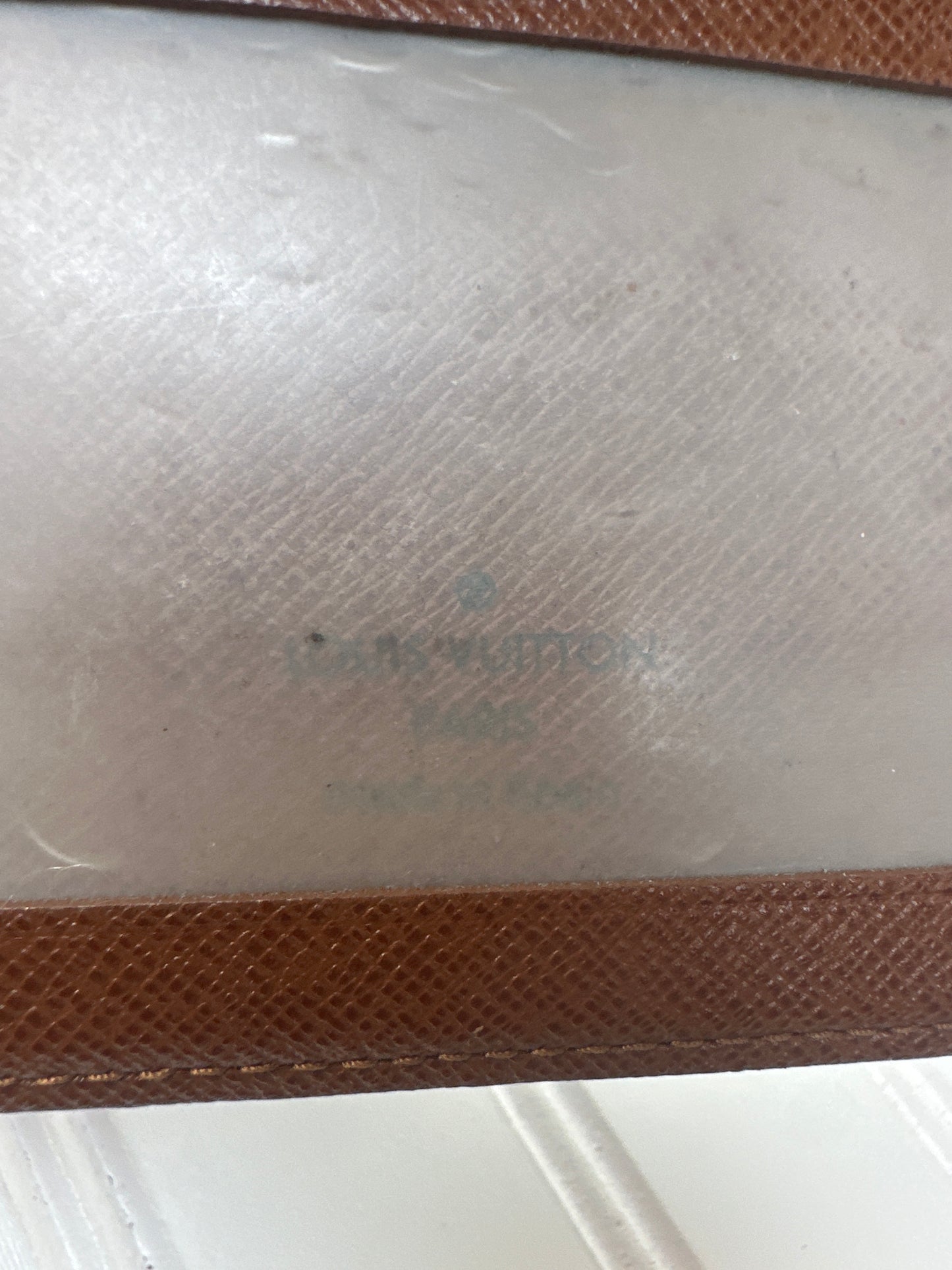 Pre-owned LOUIS VUITTON Monogram Card Case Id Holder _189-1