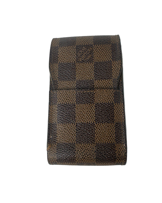 Pre-owned LOUIS VUITTON Damier Ebene Case Pouch _189-2