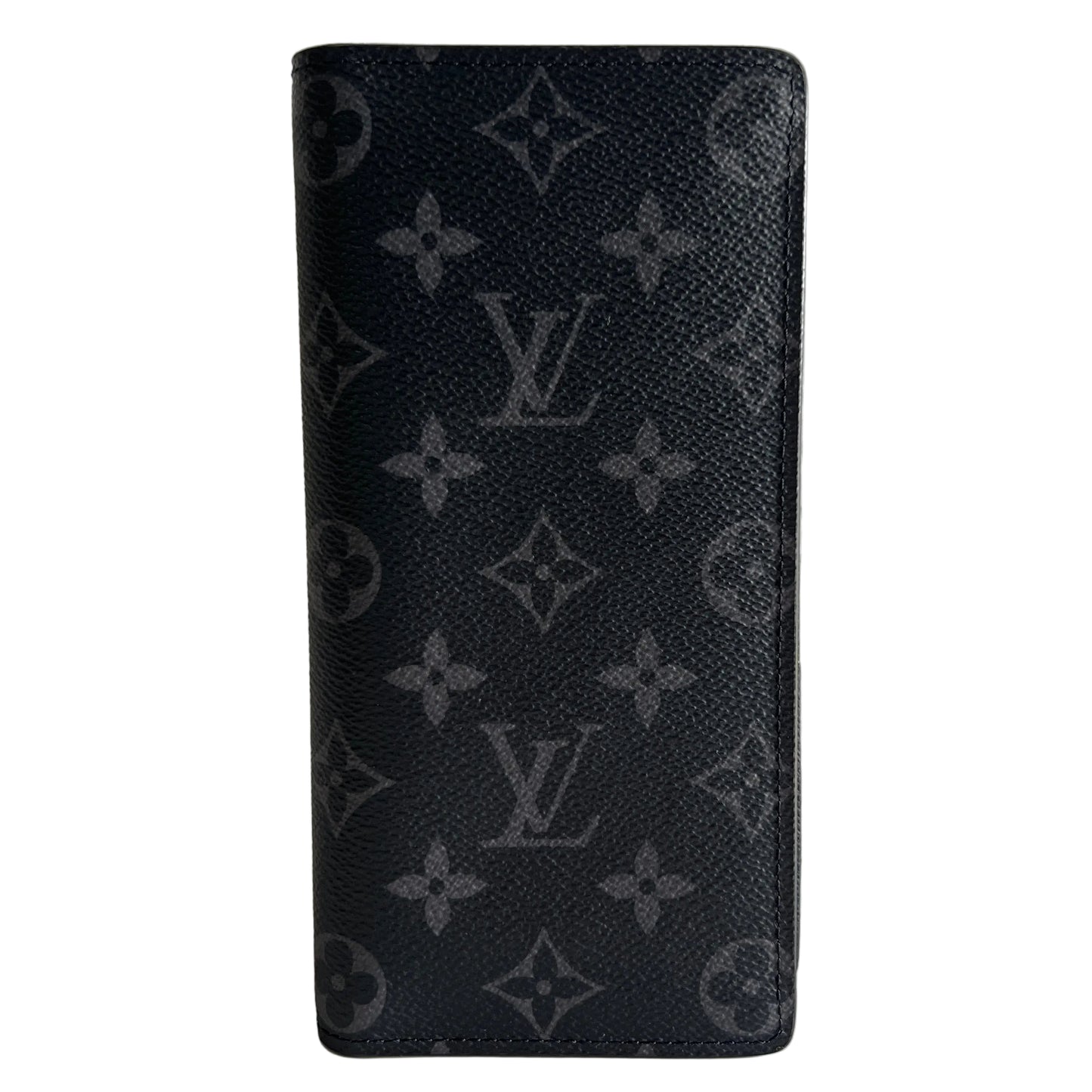 Pre-owned LOUIS VUITTON Monogram Eclipse Brazza Wallet_ 290
