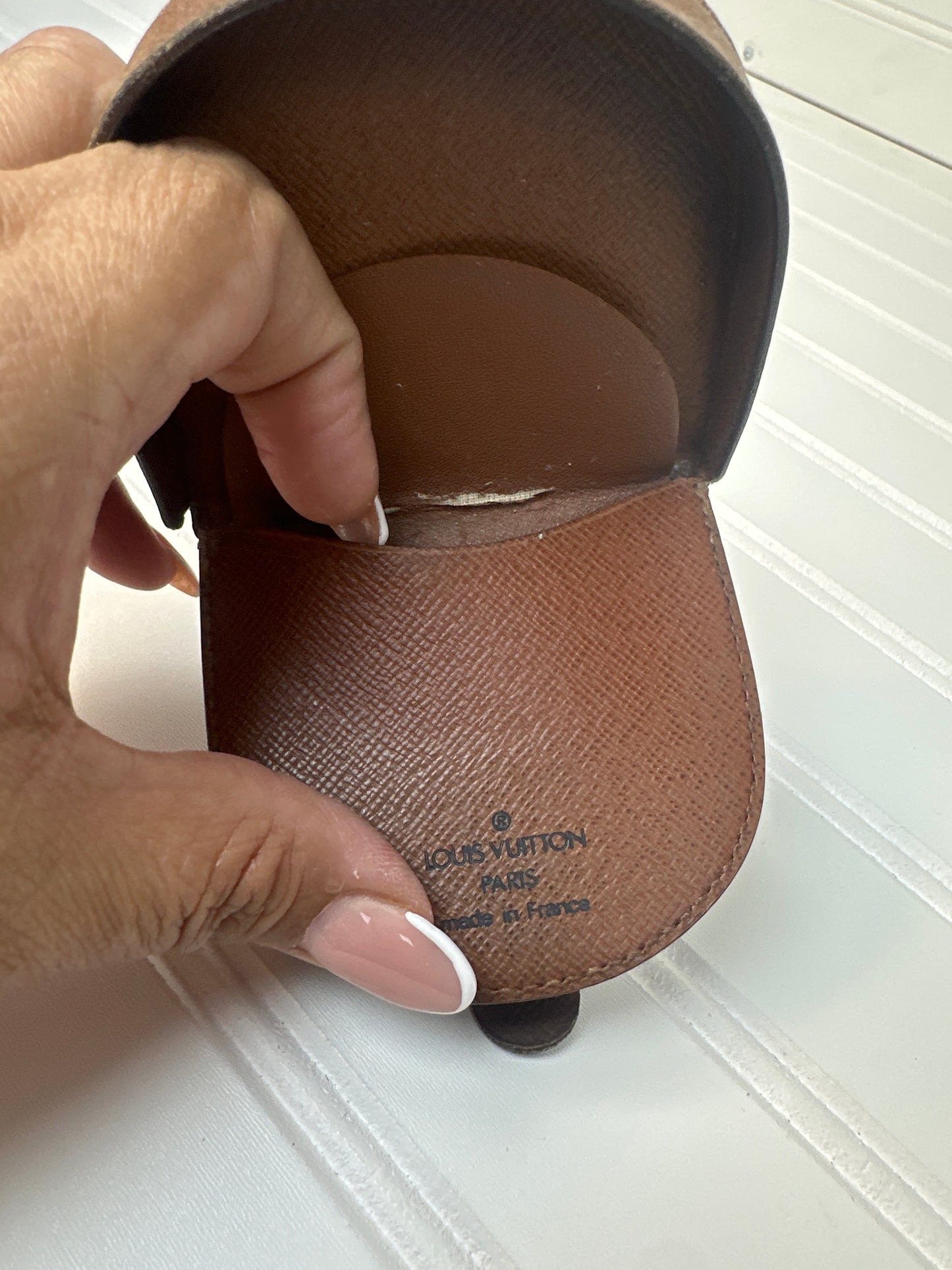 Pre-owned LOUIS VUITTON Portonet Cuvette Monogram Coin Purse Wallet