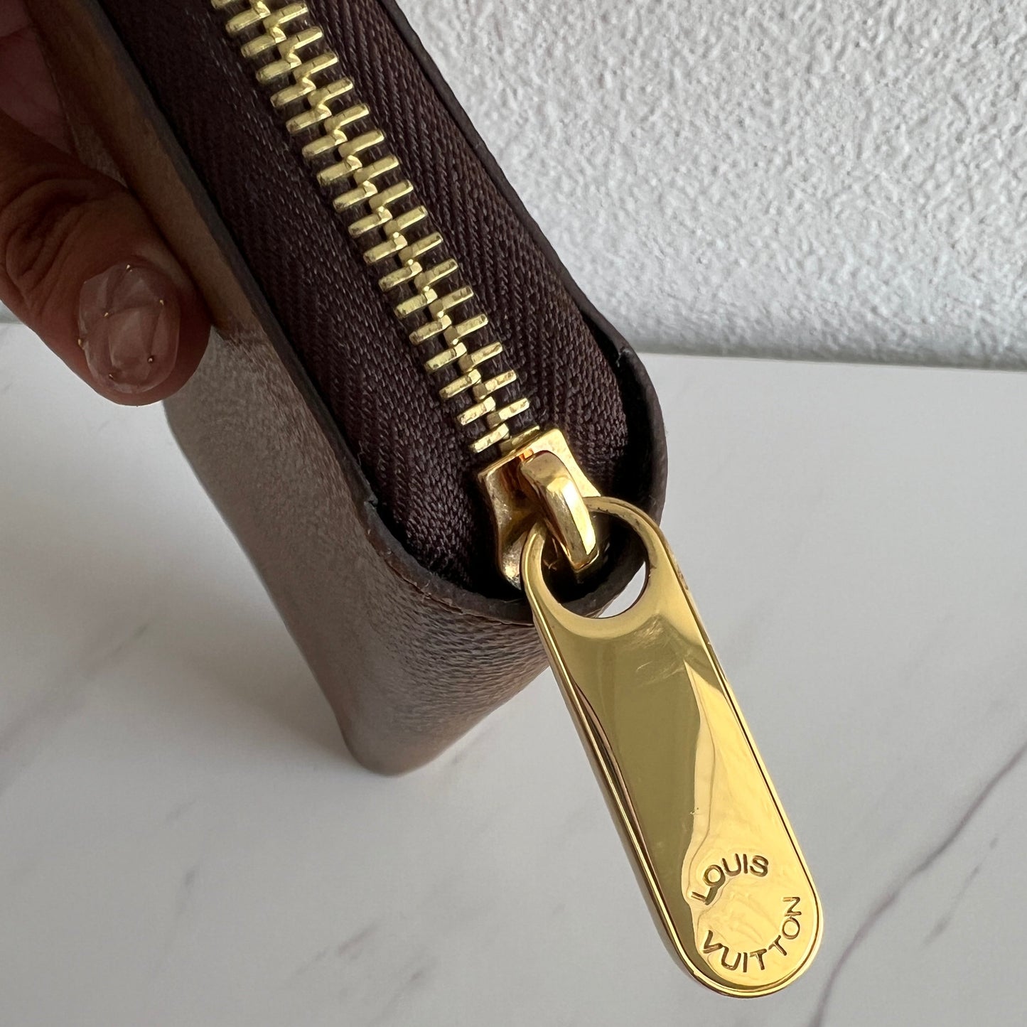 Pre-owned LOUIS VUITTON Zippy wallet monogram reverse_ 293