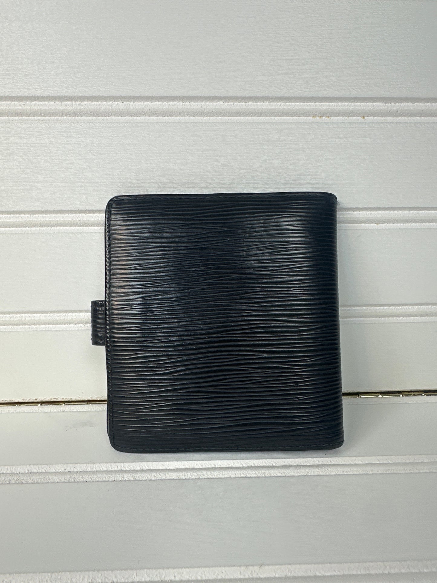 Pre-owned LOUIS VUITTON Epi Bi-fold Wallet Noir Black _190-2