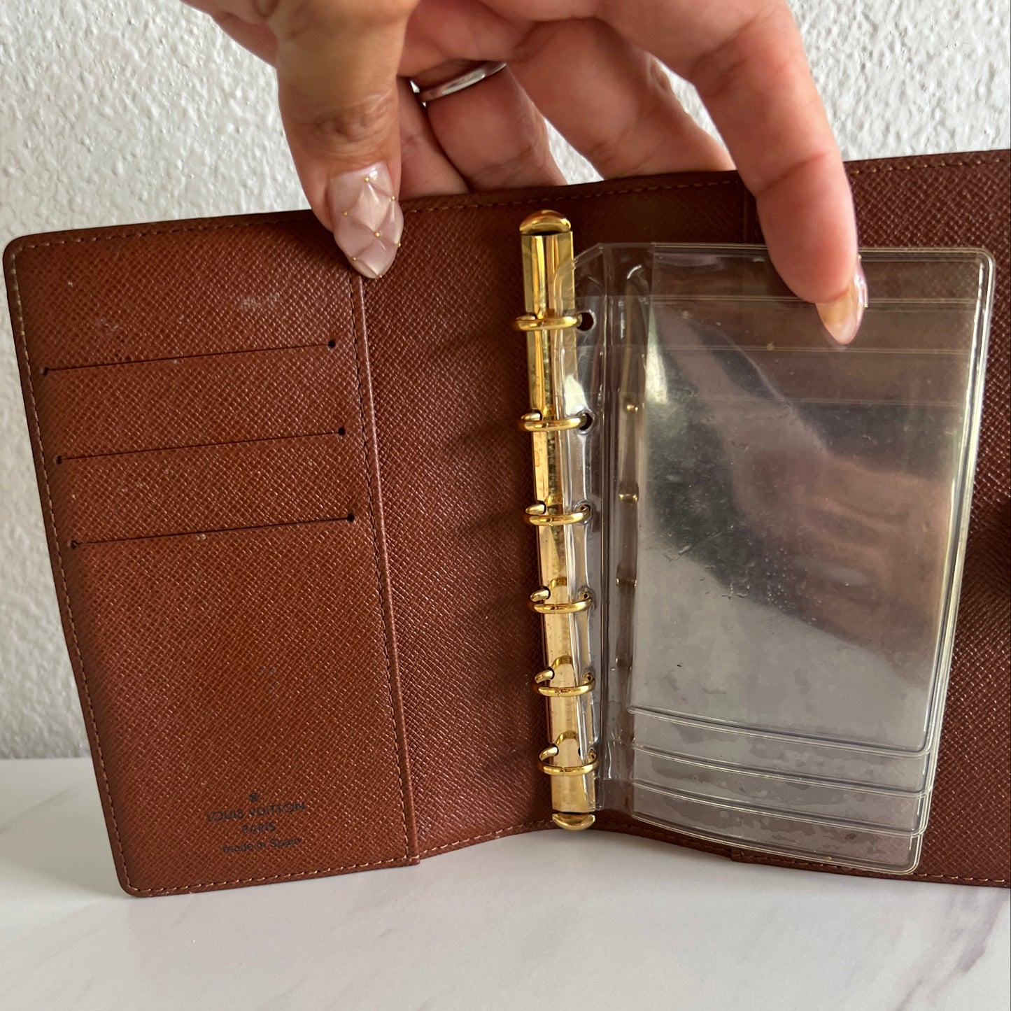Pre-owned LOUIS VUITTON Agenda PM monogram_ 288