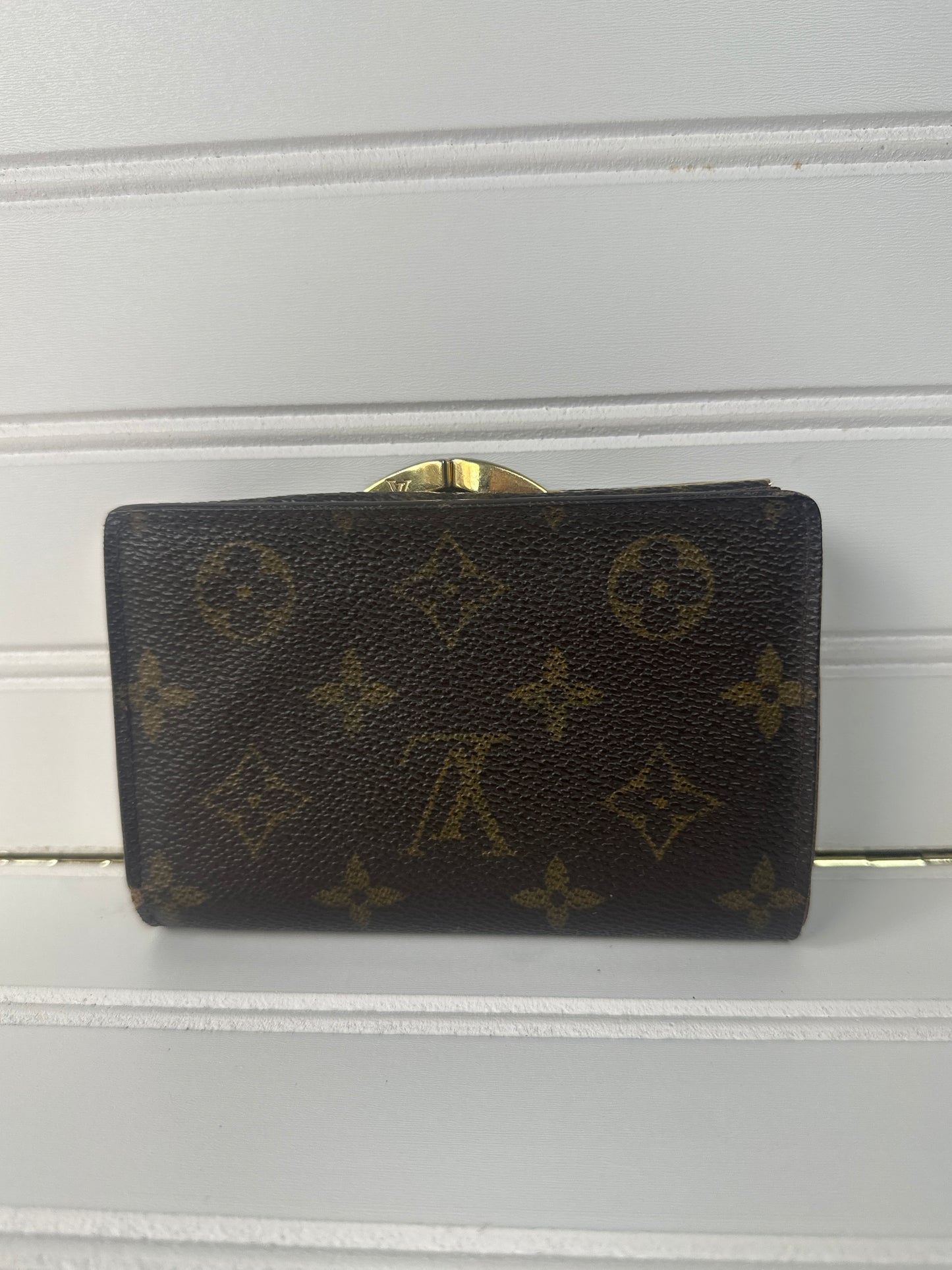 Pre-owned LOUIS VUITTON Monogram Compact Wallet with Purse _191-1