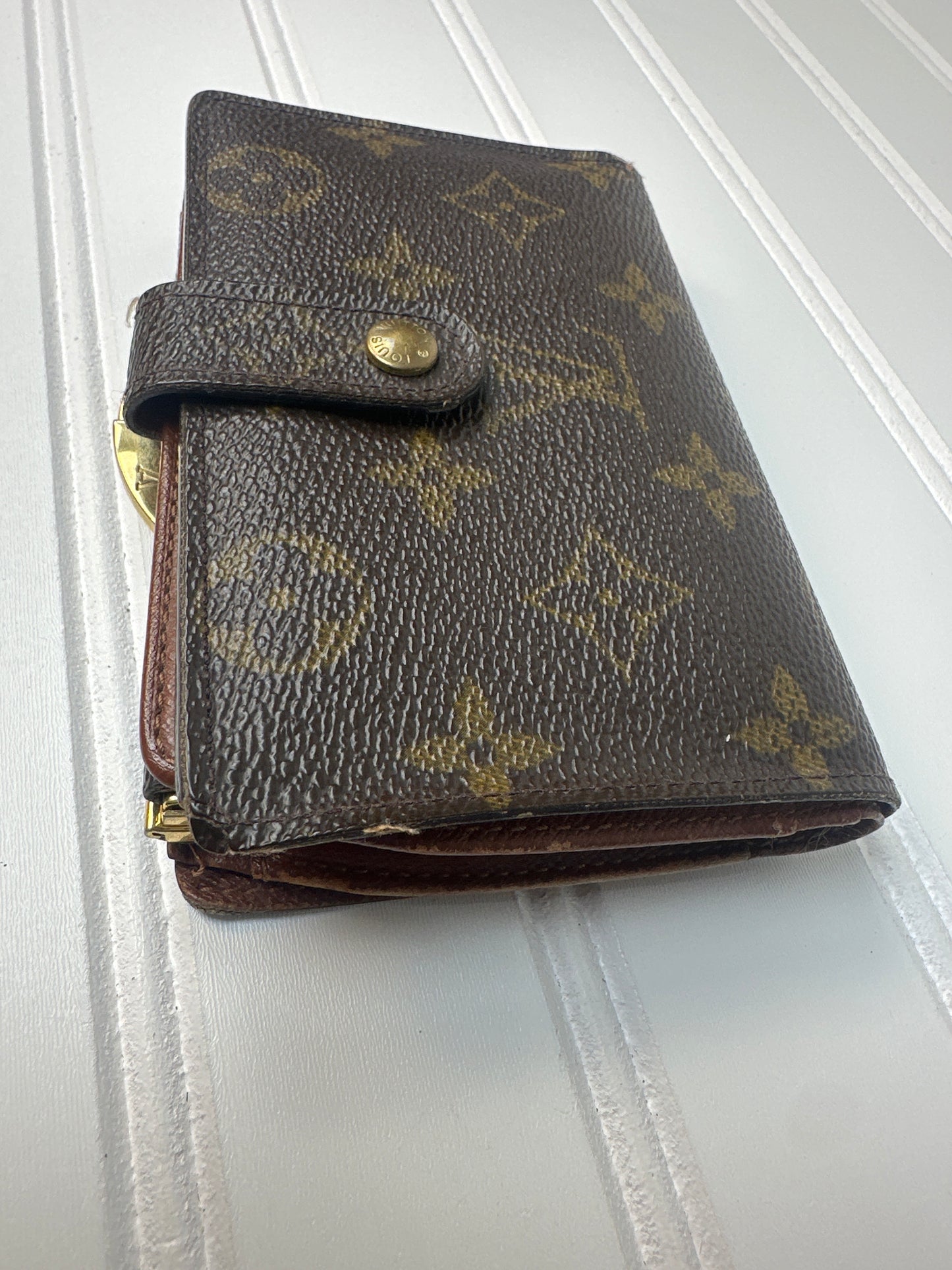 Pre-owned LOUIS VUITTON Monogram Compact Wallet with Purse _191-1