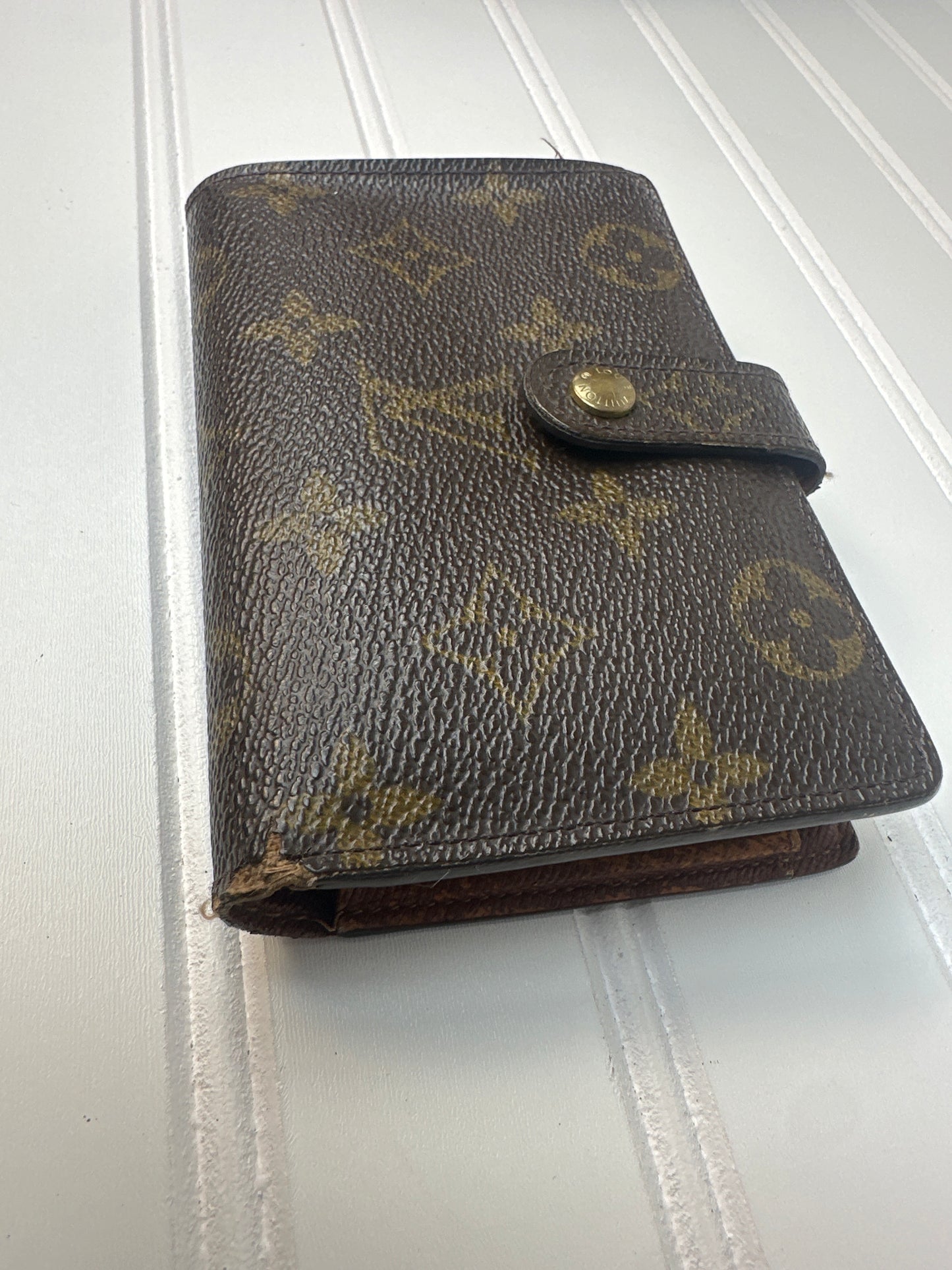 Pre-owned LOUIS VUITTON Monogram Compact Wallet with Purse _191-1