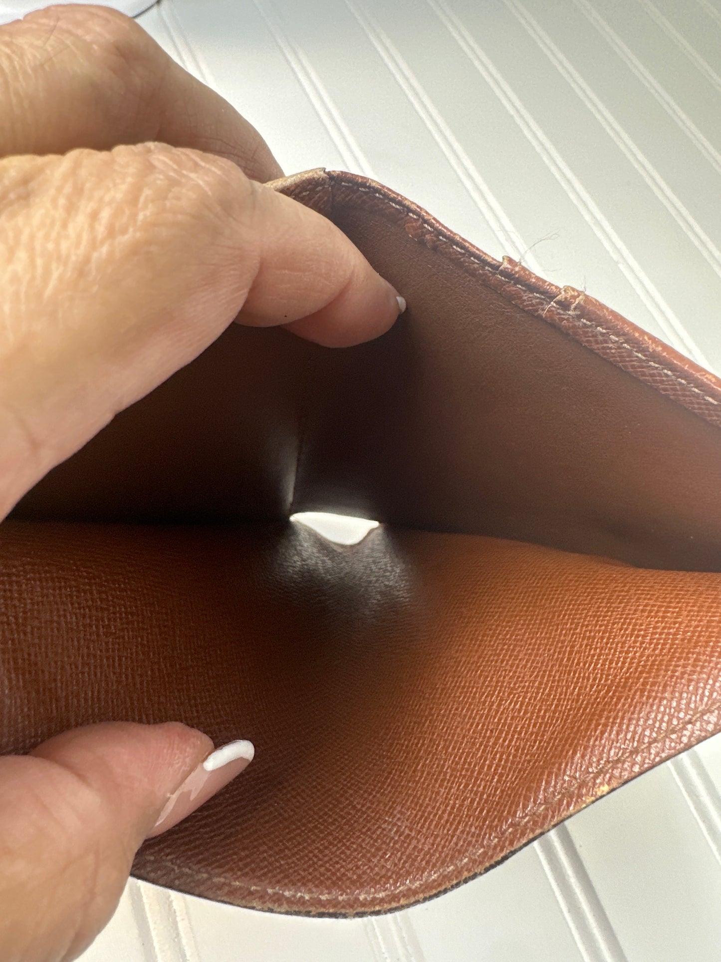 Pre-owned LOUIS VUITTON Monogram Compact Wallet with Purse _191-1