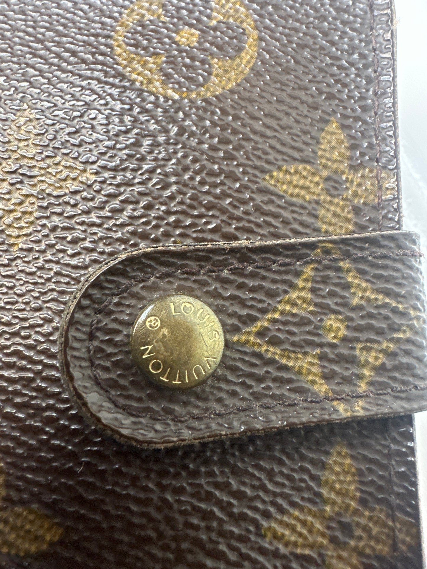Pre owned LOUIS VUITTON Monogram Compact Bi-fold Zippy Wallet _191-2