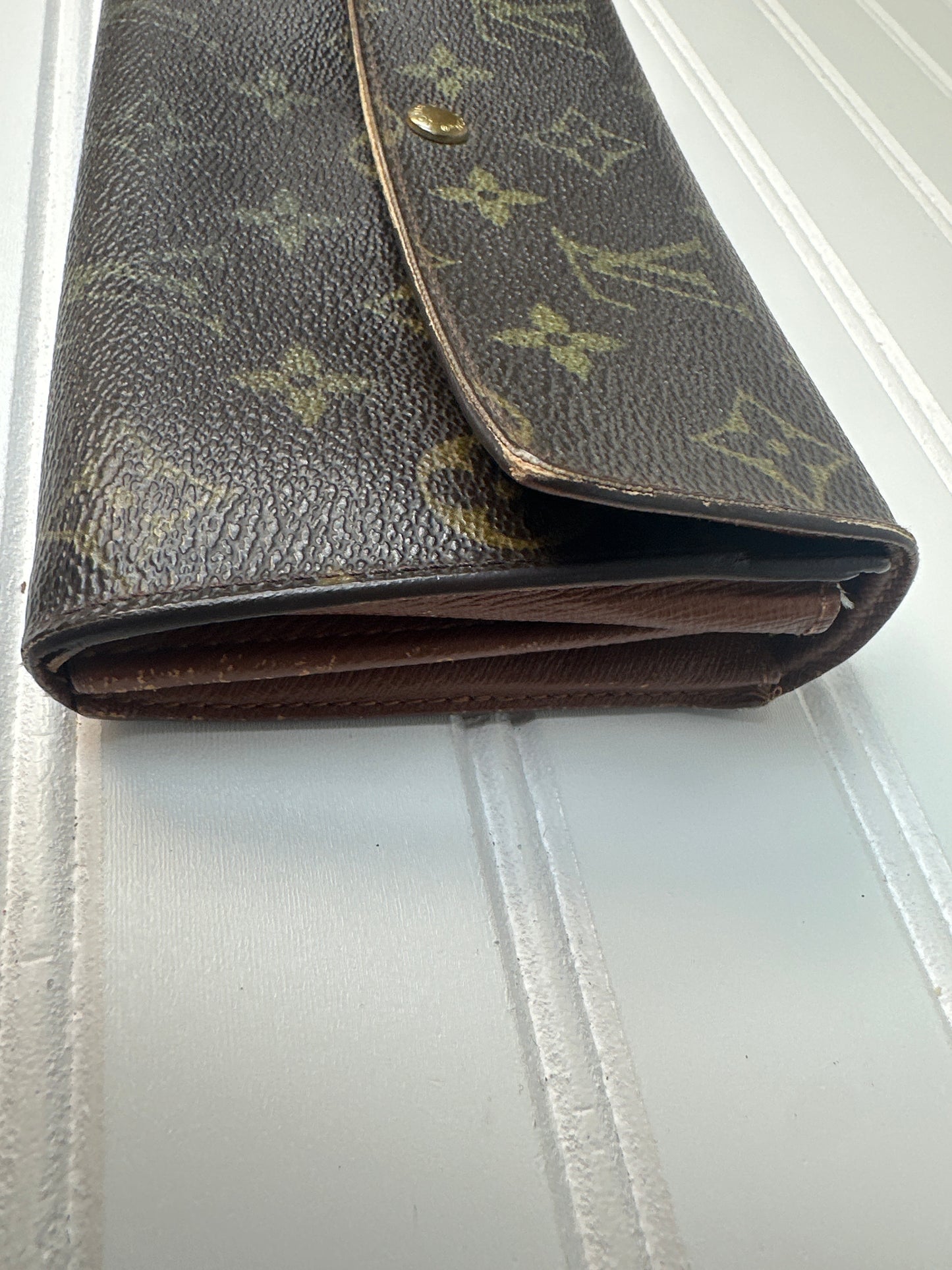 Pre-owned LOUIS VUITTON Monogram Large Wallet _191-5