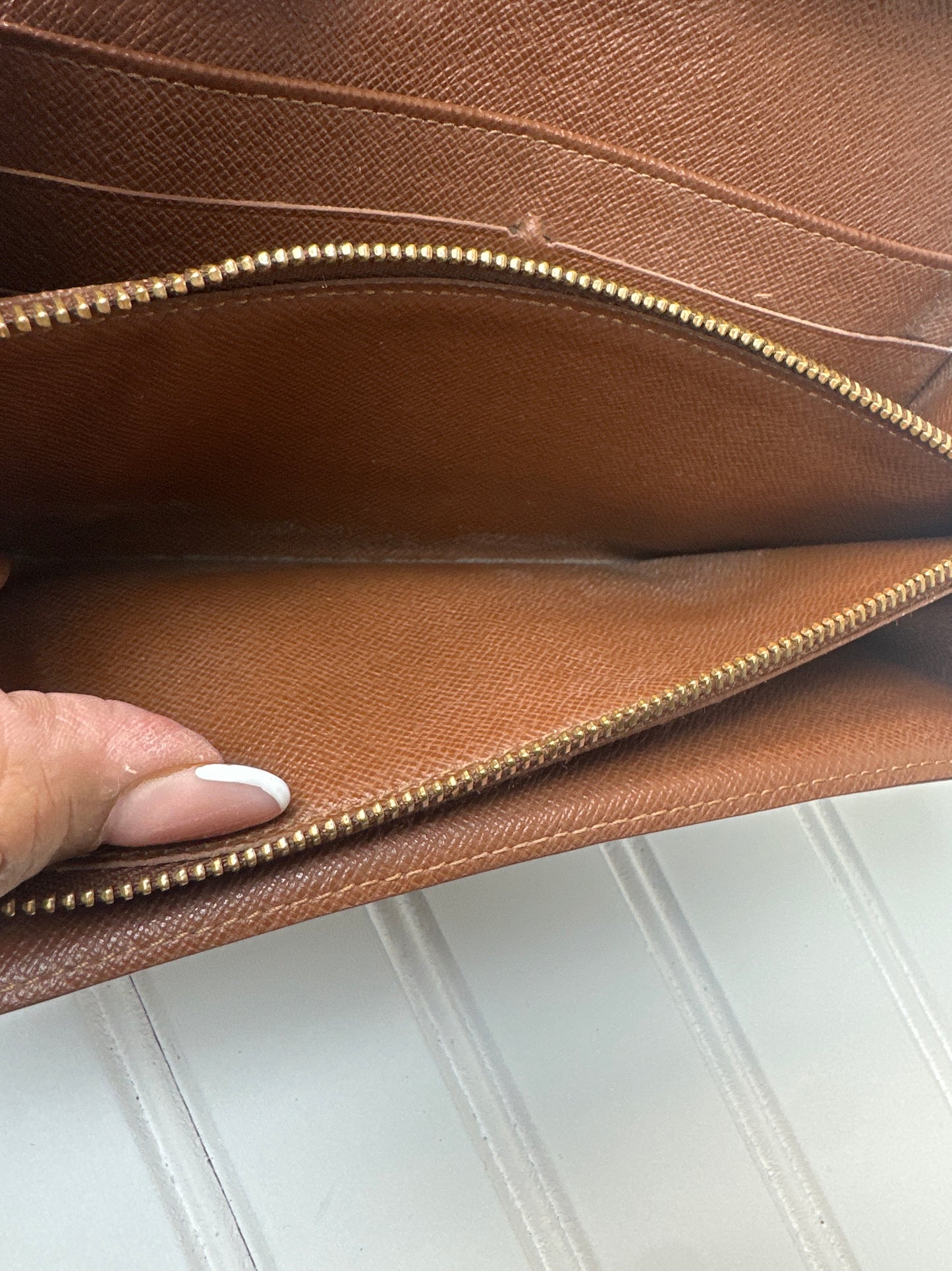 Pre-owned LOUIS VUITTON Monogram Large Wallet _191-5