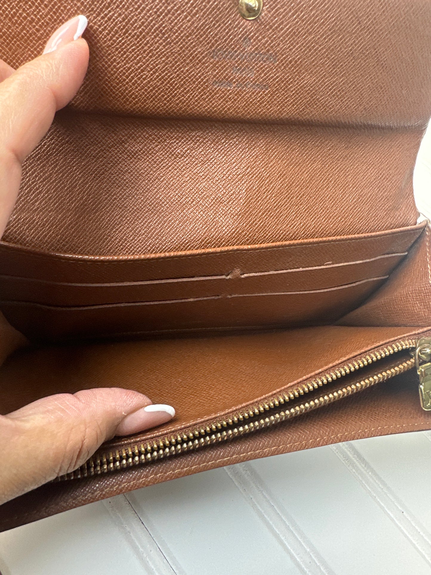 Pre-owned LOUIS VUITTON Monogram Large Wallet _191-5