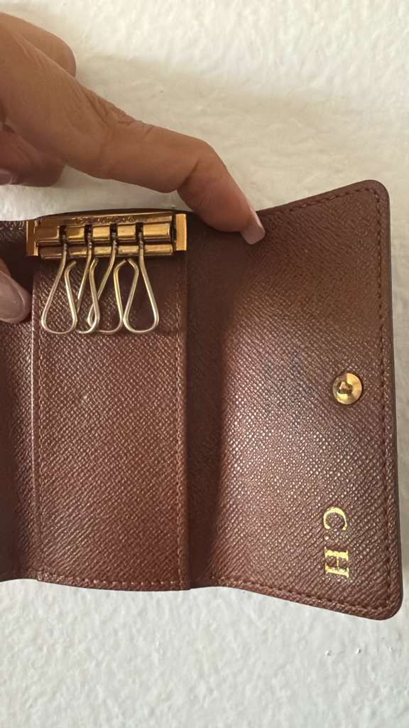 Pre-owned LOUIS VUITTON Key Holder Monogram Canvas _184-1