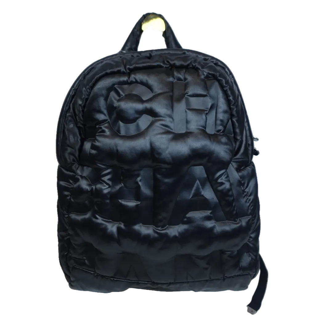 Preowned CHANEL Doudoune Backpack Black _ 249